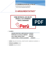 Texto Argumentativo