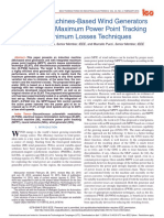 Induction-Machines-Based Wind Generators With Neural Maximum Power Point Tracking and Minimum Losses Techniques