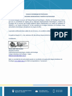 Antecedentes - Tarjeta Profesional PDF