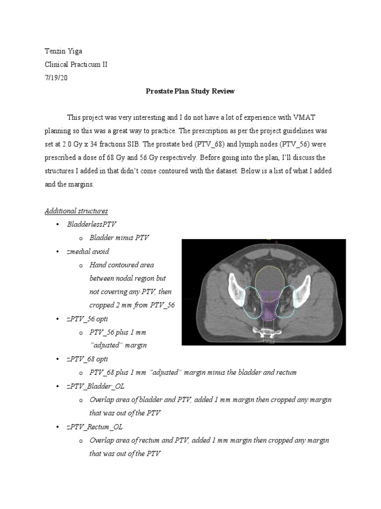 Prostate Plan Study | PDF | Nature