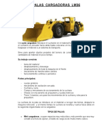 LM36 cargadoras y transporte mineral