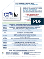 Salt Talks Series Schedule 2020-2021 Sept-Dec 