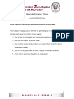 Guia de Reflexión Módulo 1 Comprendiendo Nuestra Identidad