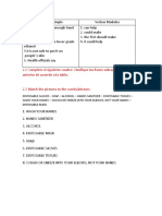 2.2 Complete El Siguiente Cuadro: Clasifique Las Frases Subrayadas en El Texto Anterior de Acuerdo A La Tabla