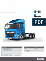 Specification Sheet: FTT 6X4 Tractor