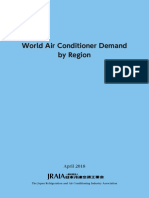 World Air Conditioner Demand by Region: April 2018