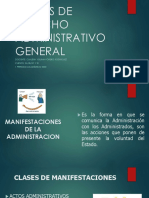 Clases de Derecho Administrativo General 2