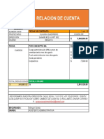 RELACIONES DE CUENTAS AGOSTO - XLSX - ALAMEDA CHICO PDF