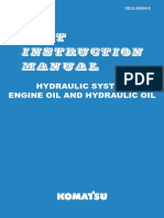 Hydraulic System Engine Oil and Hydraulic Oil: SEULG0004-0