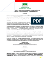 Estatuto DEMOCRATAS - Reformado 2015 OFICIAL PDF