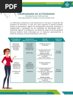 Cronograma de Actividades