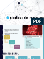 Síndrome antifosfolípido: manifestaciones, diagnóstico y tratamiento