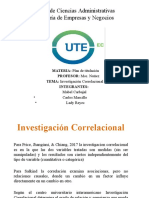 Investigación Correlacional