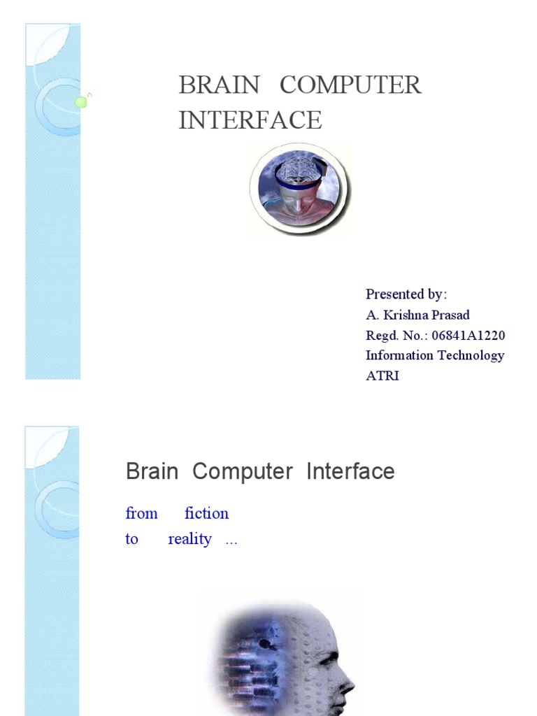 Brain-Computer Interface Overview | PDF | Electroencephalography | Brain