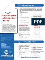 Red Hat® System Administration I (RH124) : Training Program