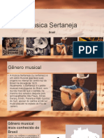 Música Sertaneja Brasil- Gênero musical mais popular