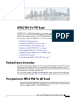 Mpls VPN Per VRF Label