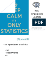 R El Lenguaje de Un Data Scientist - Danny Huanca PDF