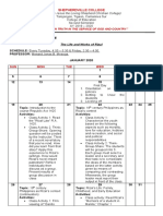 Daily Log - January Education