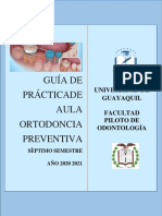Guía de Prácticas de Ortodoncia Preventiva Ci 2020 2021