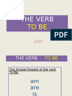 Power point for today verb be expli
