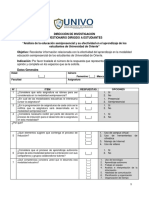 Ejemplo de Cuestionario Investigacion Semipresencial