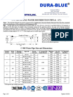 Dura-Blue: PVC Municipal Water Distribution Pipe (4 - 12")