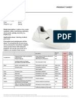 Safety Jogger Gusto Product Sheet