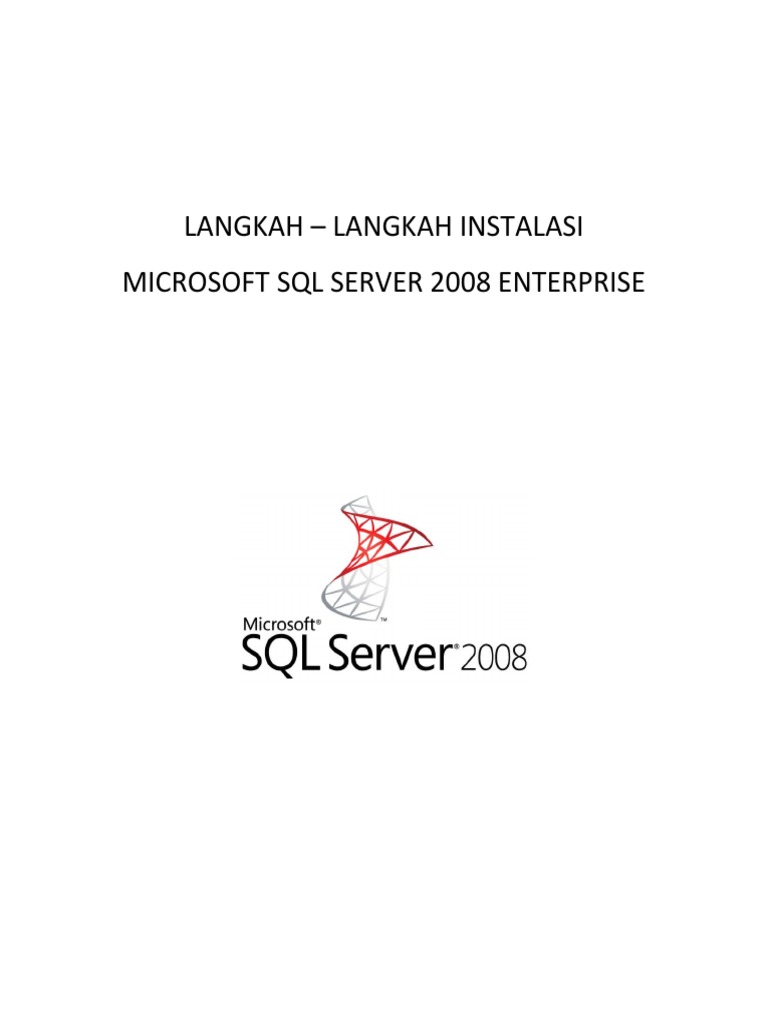 SQL Server 2008 Installation | PDF | Komputer