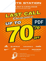 SPORTSSTATION Last Call Clearance Chat&Buy Catalogue PDF