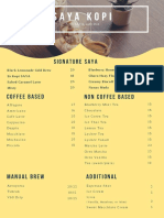 SAYA Kopi Menu - PDF