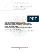 The Institutional Framework PDF