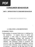 Unit-1-Consumer Behaviour