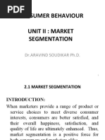 Unit-2 Market Segmentation