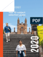 Year 10 Subject Selection Guide