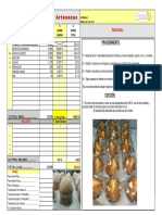 Formula Magdalenas Artesanas