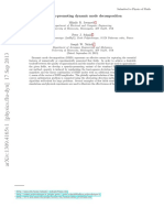 Sparsity-Promoting Dynamic Mode Decomposition: Mihailo R. Jovanovi C