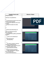 Penggalan Source Code Keluaran / Output
