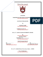 Format Synopsis English Medium Students