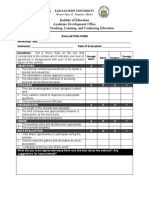 IE CPD Evaluation Form