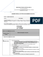 Examen Parcial de Tópicos en Minería de Datos: Universidad Privada Antenor Orrego