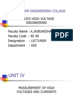 04 Measurement of High Voltage and Current