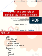 Design and Analysis of Complex 3D Tolerance Stacks: Francesco Leali, Francesco Gherardini, Cristina Renzi, Davide Panari