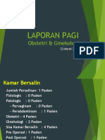 Laporan Pagi: Obstetri & Ginekologi