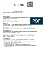 Reviewing Appellate Review in The Wto Dispute Settlement System PDF