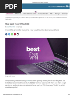 The Best Free VPN 2020 - TechRadar PDF