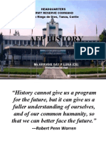 Afp History: Headquarters Army Reserve Command Camp Riego de Dios, Tanza, Cavite
