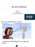 Signals and Antennas: Lecture-6 Dr. Rahul Saha Lovely Professional University