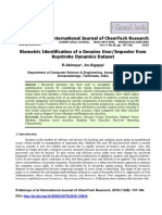 Biometric Identification of A Genuine User/Imposter From Keystroke Dynamics Dataset