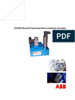 ECV85D (Directly Proportional Electro-Hydraulic Converter) : Product Guide